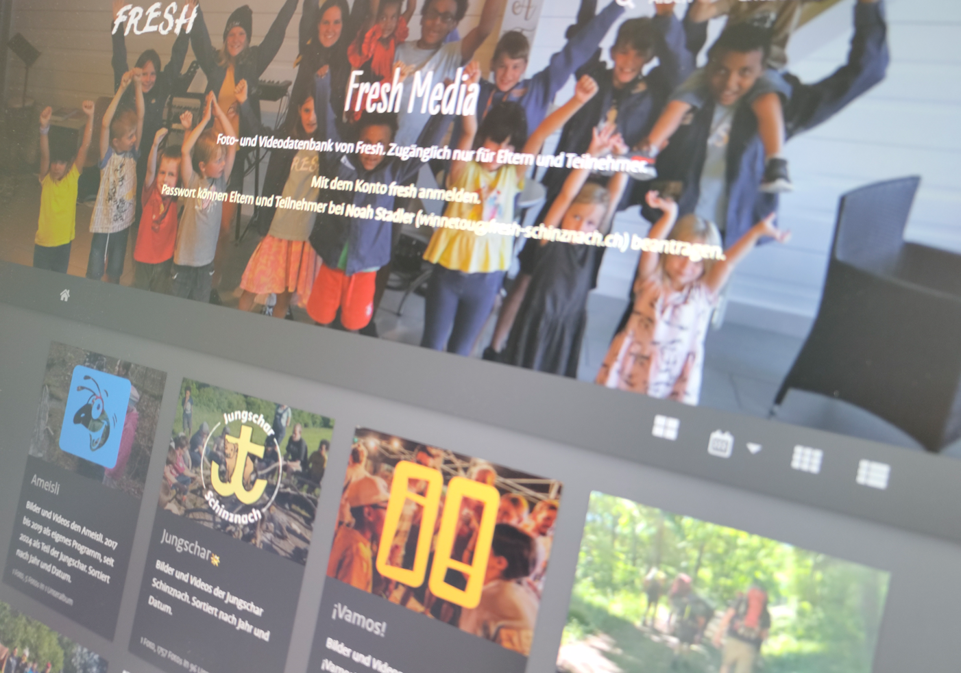 Ein neues zu Hause für unsere Fotos (und Videos)