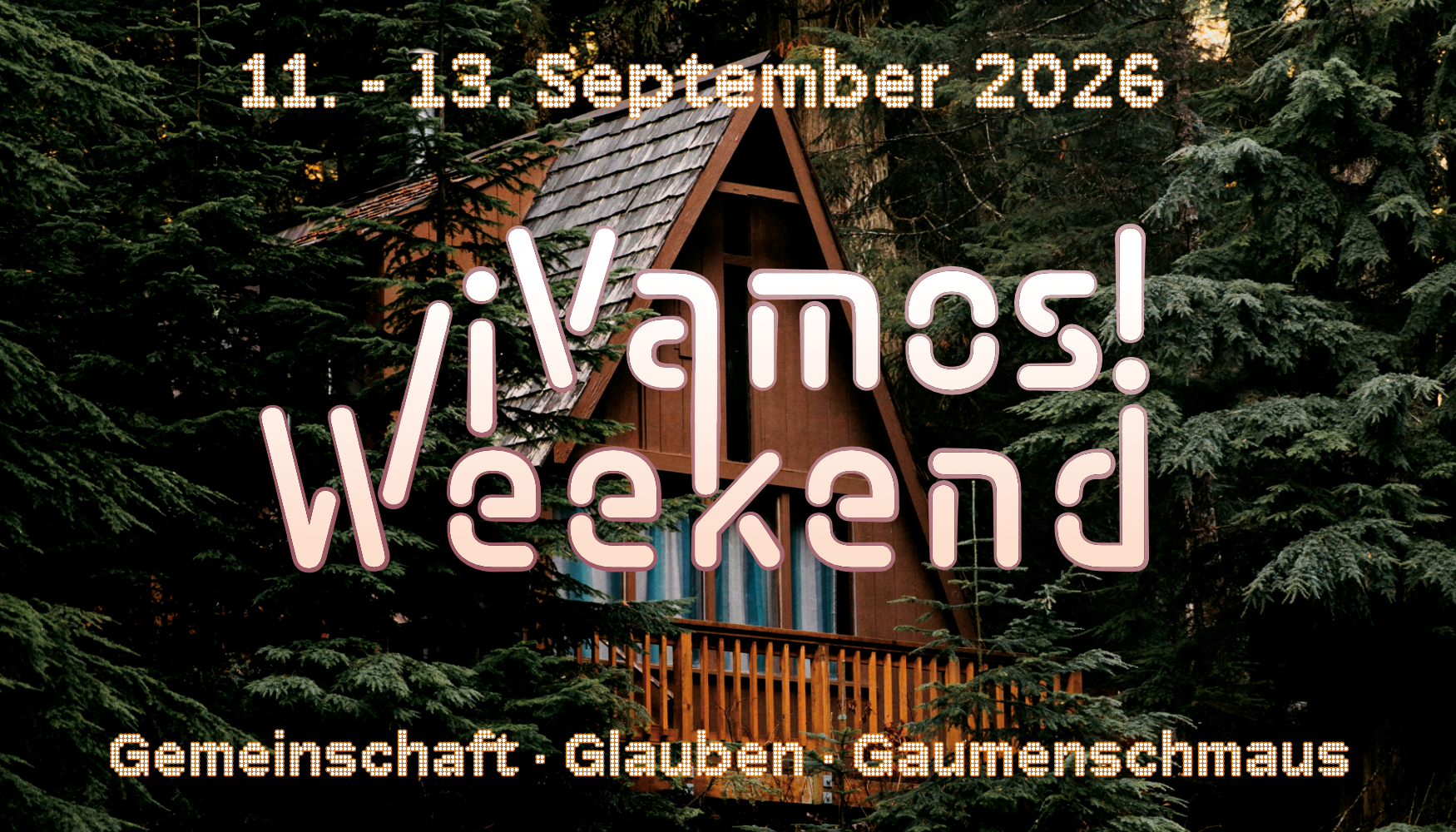 Infos ¡Vamos!-Weekend 2026